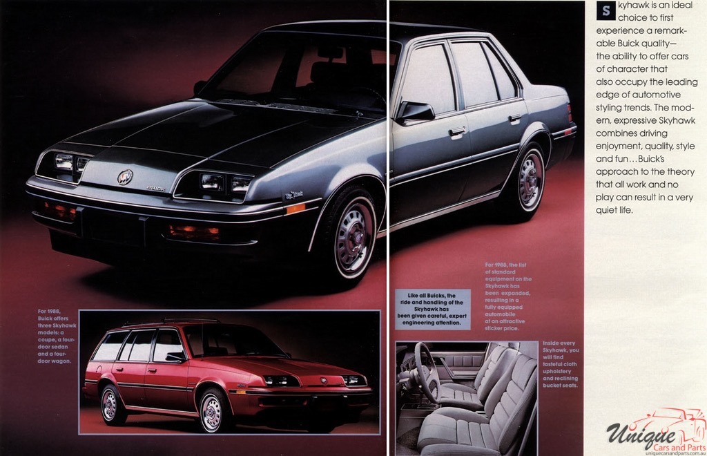1988 Buick Prestige Brochure Page 22